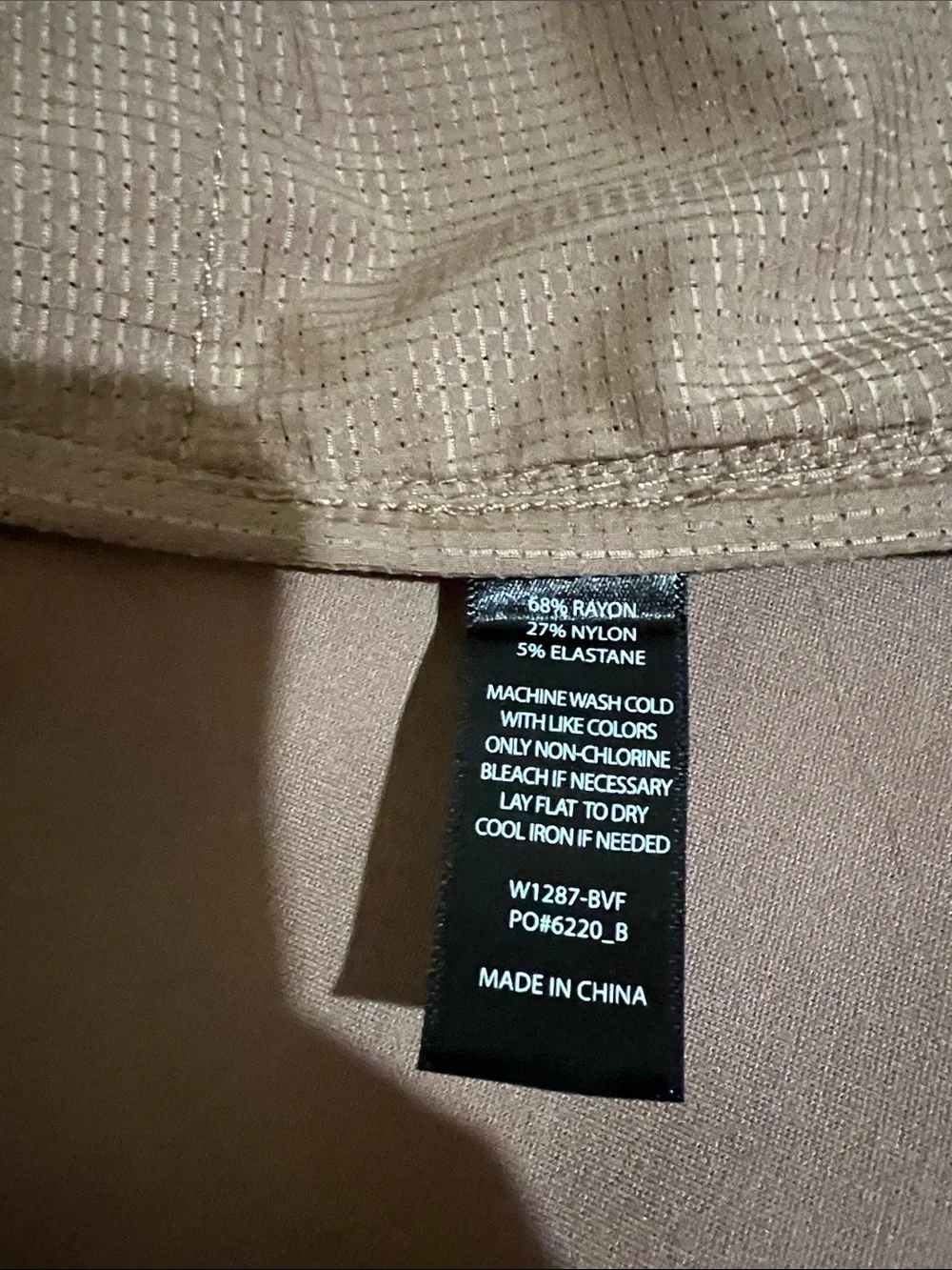 NWOT Betabrand Women's Tailored Light Brown Blazer Jacket Size M